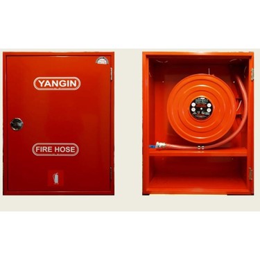 YANGIN DOLABI 30MT HORTUMLU TAM TAKIM
